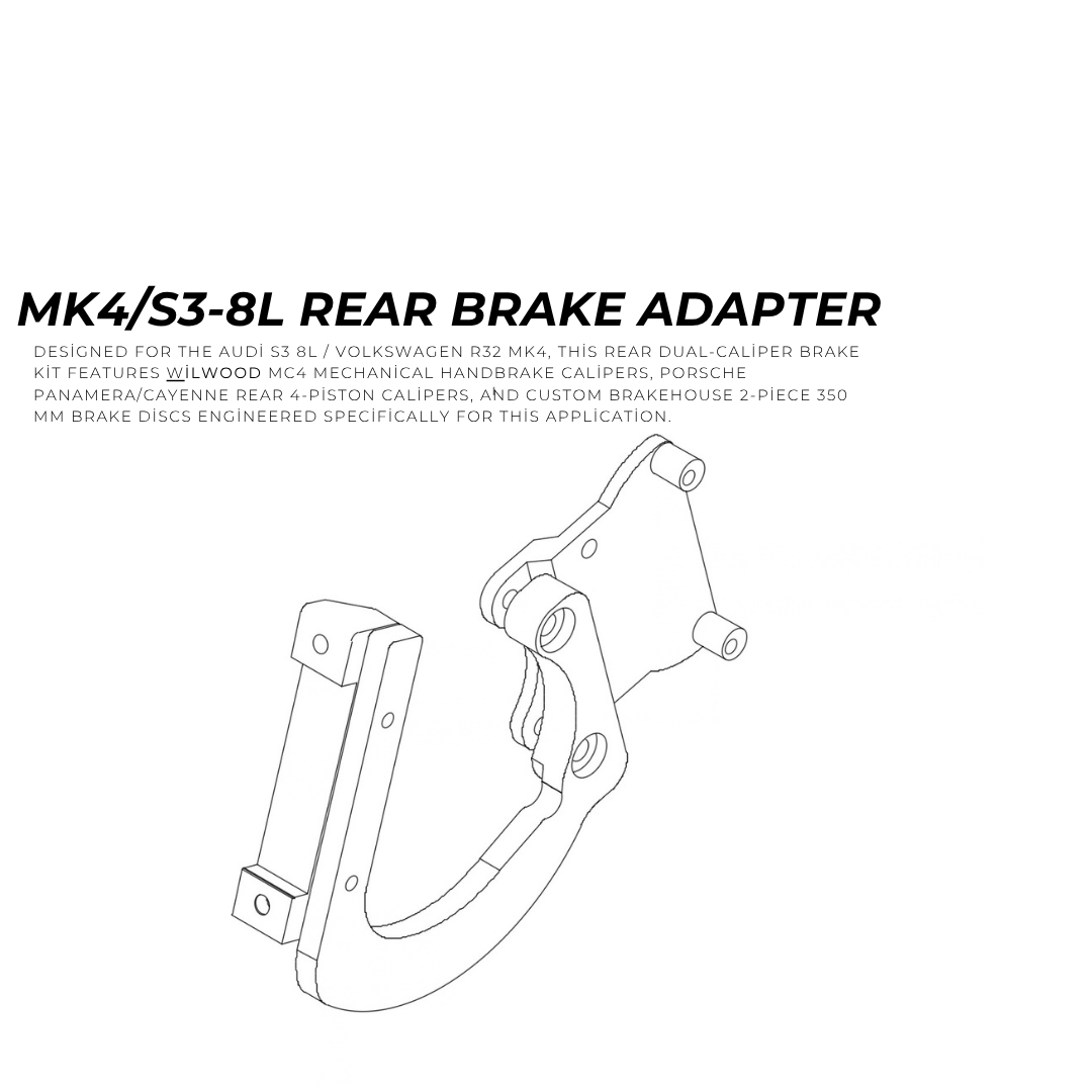 S3 8L Rear brakes 350MM